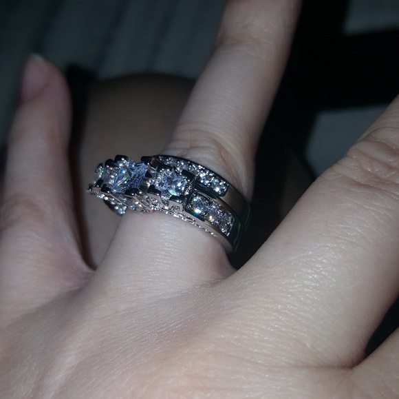 😍2 Pc Princess Cut😍Size 10 - Picture 3 of 8